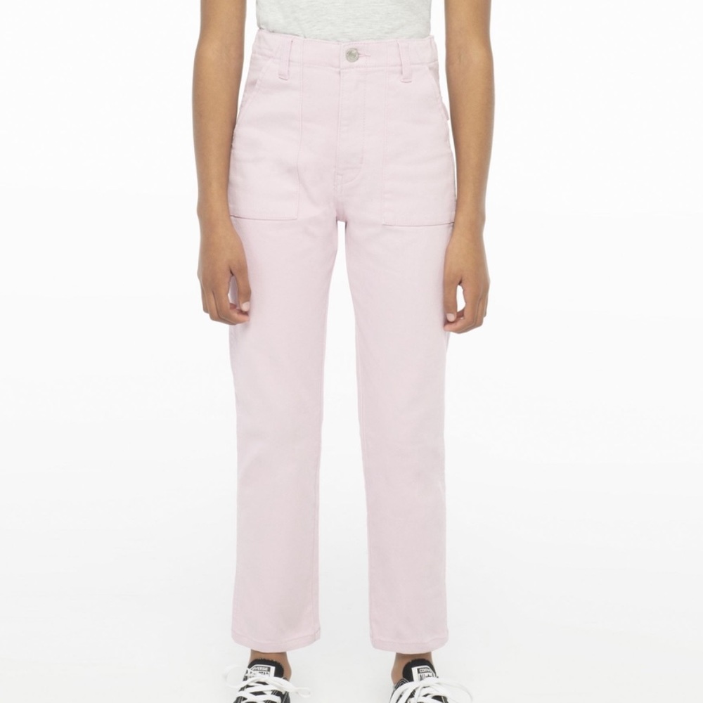 Levi’s Ribcage Straight Ankle Big Girls Jeans: Fragrant Lilac